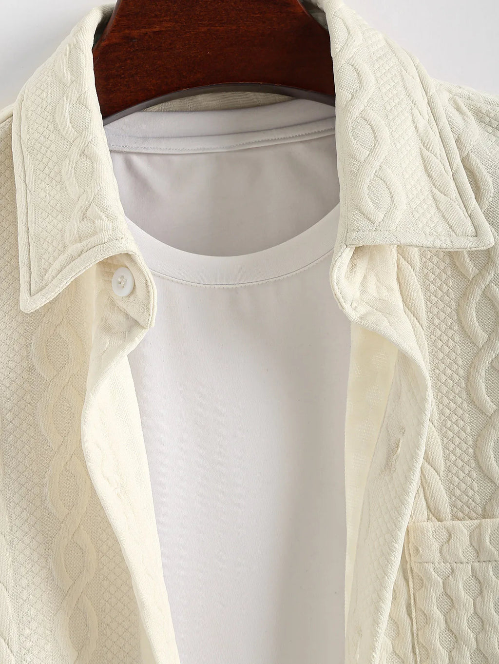 Summer T-shirt With Buttons, Front Pocket