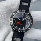 Superluminous Steel Bezel Wristwatch, Waterproof