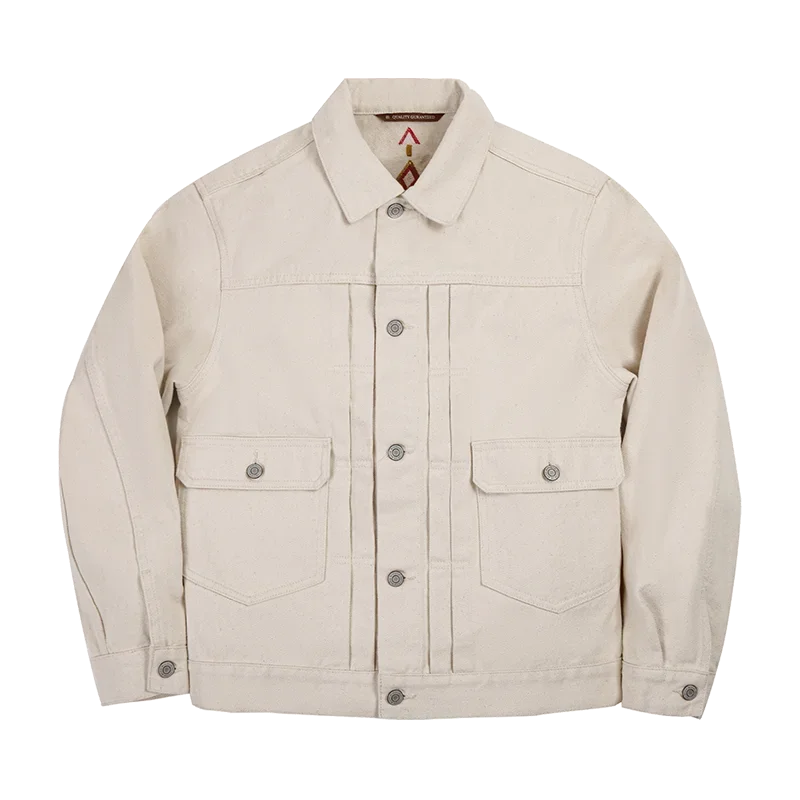 Maden Retro Jeans Jacket Men Amekaji Denim Coat Cotton 100% Slim Fit Outwear Fashion Streetwear Qality Vintage Men’S Clothing