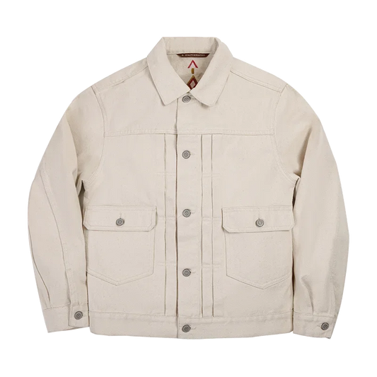Maden Retro Jeans Jacket Men Amekaji Denim Coat Cotton 100% Slim Fit Outwear Fashion Streetwear Qality Vintage Men’S Clothing