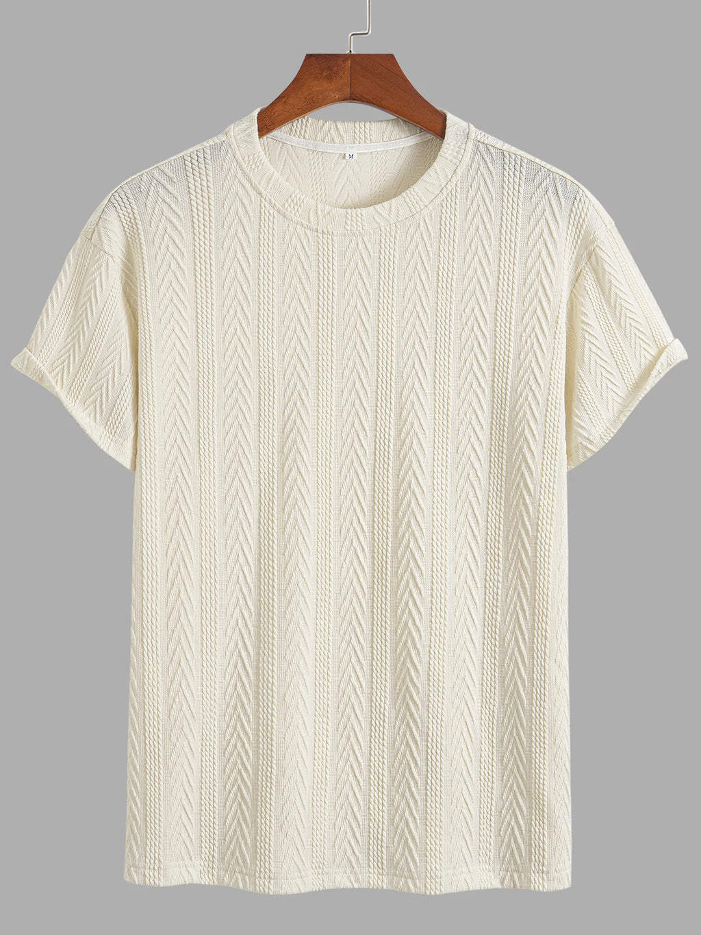 Casual Summer Knit T-Shirt