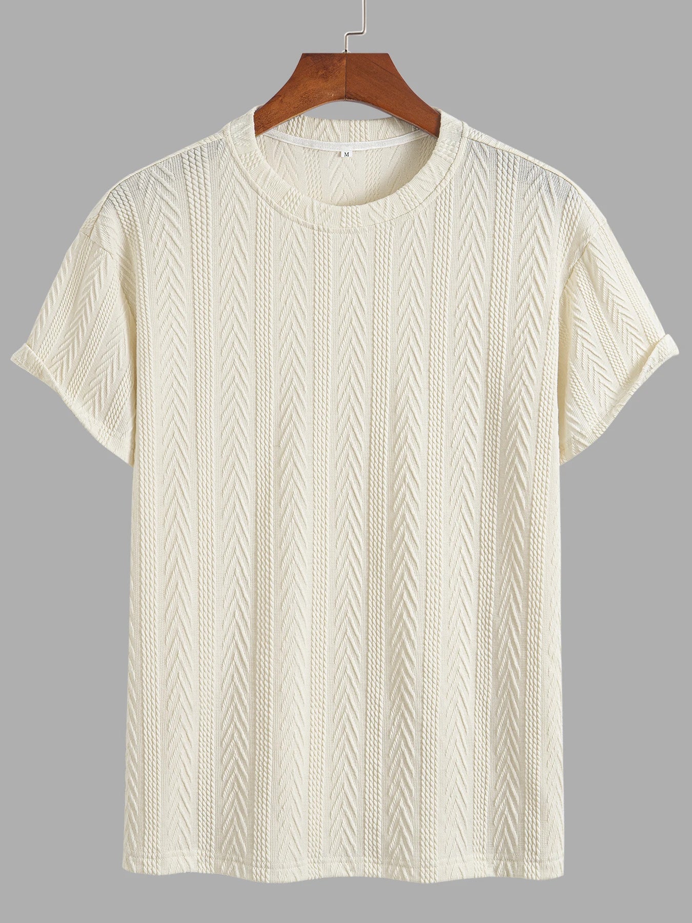 Casual Summer Knit T-Shirt