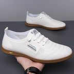 Breathable Men's Shoes, Fashion Leather Non-Slip,