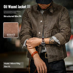 Maden Vintage High Collar Waterproof Jacket