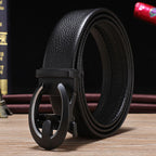Men's Alloy Belts with Automatic Buckle