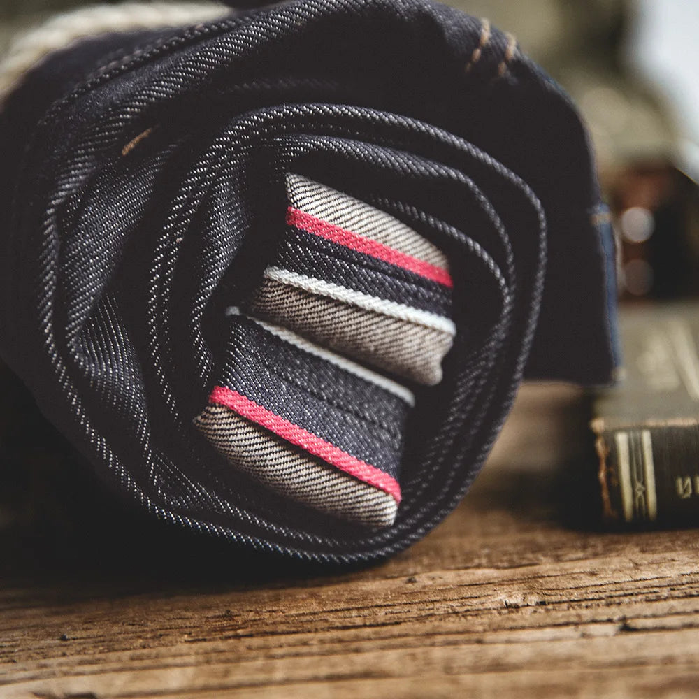 Maden Men's Colorful Cotton Jeans