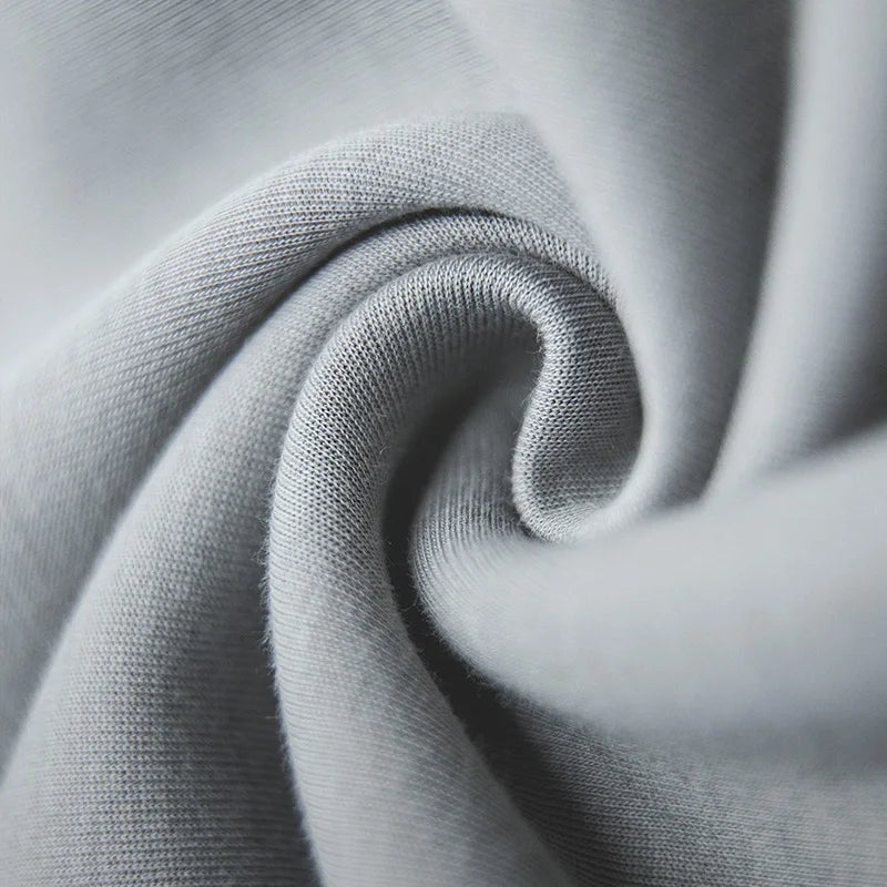 Maden Casual Round Neck Gray Sweathirts for Men Loose Comfortable Cotton Pullover Basic Style Autumn Outdoor Undershirt