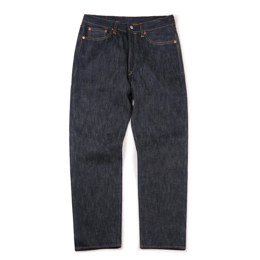 Non Stock 15oz Selvedge Jeans Unwashed Vintage Men's Five-Pocket Denim Pants Indigo