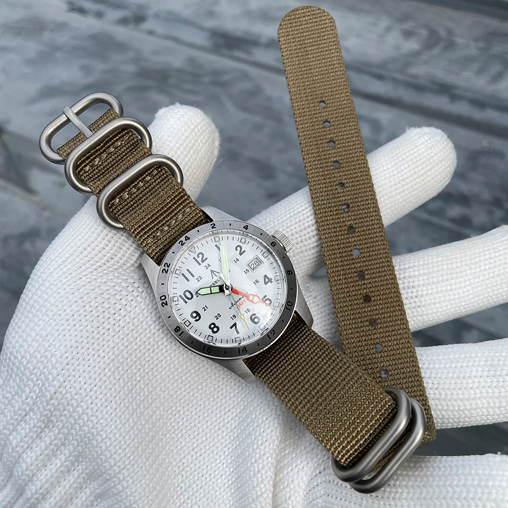 Waterproof NH34 Movement Wristwatch