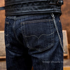 Red Tornado 11.5oz Selvedge Denim Jeans SD107-0002 Slim Straight Fit Summer Amekaji Pants Men