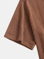 Men's Casual Polo Neck T-Shirt