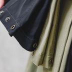 Maden Men's Vintage Military Green Cargo Pants Zipper Fly Loose Fit Pants Straight Leg Casual Pockets Spring and Fall Trousers