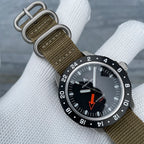 Superluminous Steel Bezel Wristwatch, Waterproof