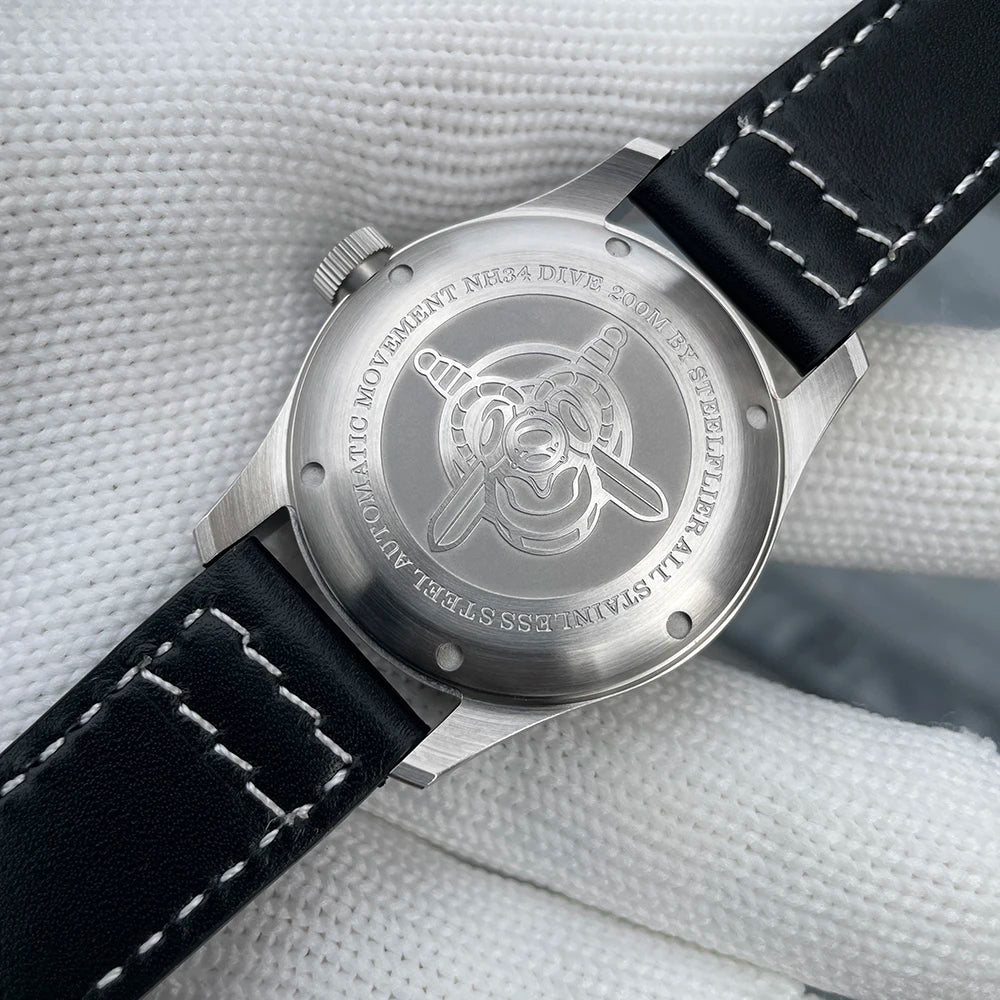 Waterproof NH34 Movement Wristwatch