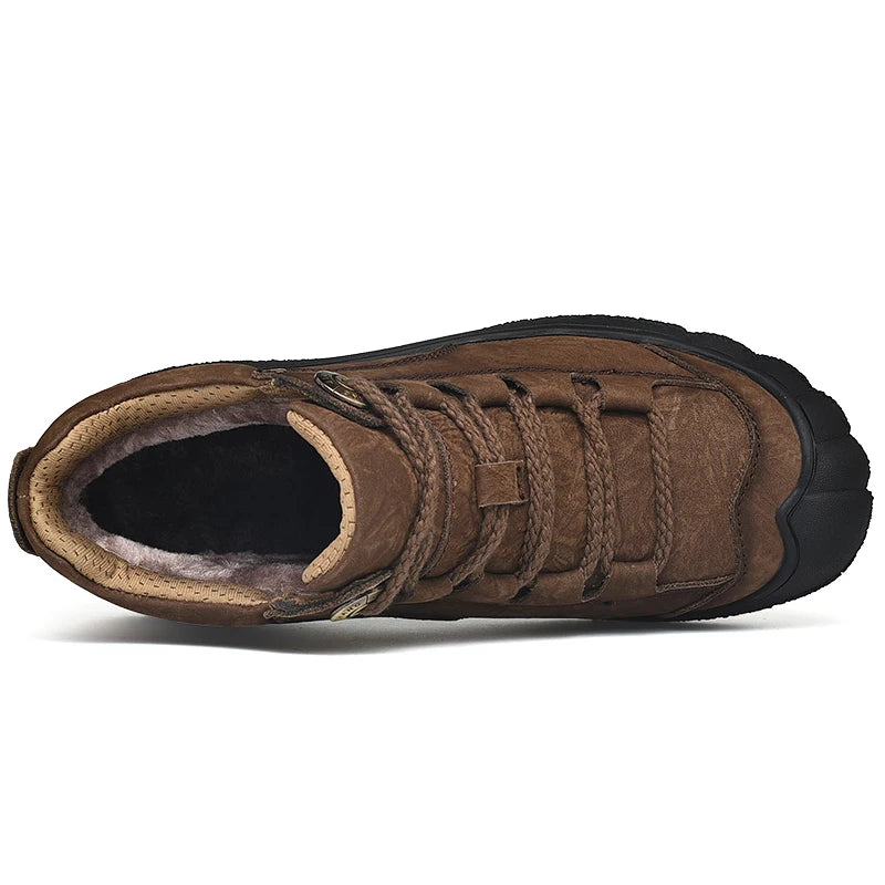 Men's Warm Winter Short Boots