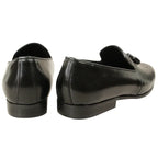 Men's Luxury Black Classic Fashion Loafers Shoes Brogue Special Design Low Heel Formal Wedding Dress Bussiness Walking Sapato