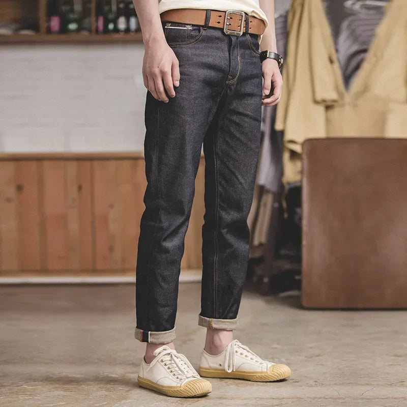 Maden Men's Colorful Cotton Jeans