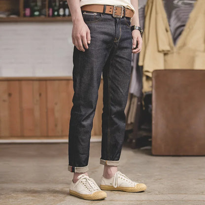 Maden Men's Colorful Cotton Jeans