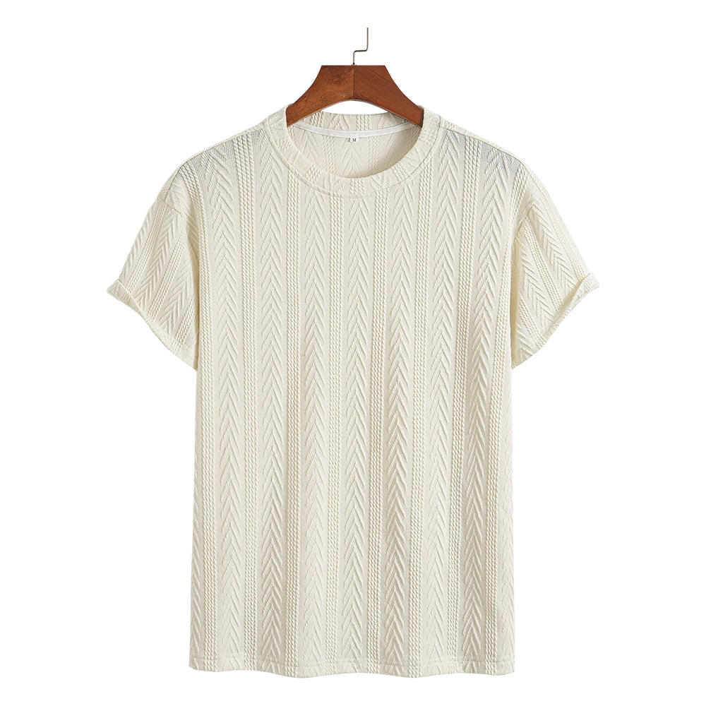 Casual Summer Knit T-Shirt