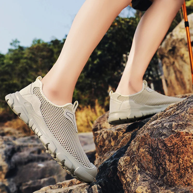 Men's Breathable Mesh Casual Sneakers