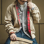 Maden Men's American Vintage Jackets Coat Men Retro Work Jackets Casual Pullovers Male Jacket Tops 2023 Autumn