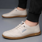 Breathable Men's Shoes, Fashion Leather Non-Slip,