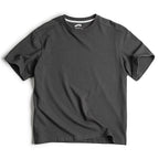 Maden Vintage Heavyweight Gray T-shirt for Men 100% Cotton Round Neck Oversized Short Sleeve Tee 2023 Summer Solid Loose Tops