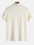 Men's Casual Polo Neck T-Shirt