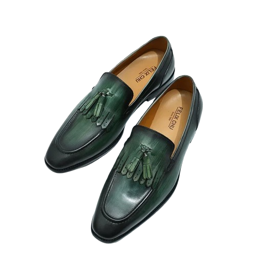 Men's Genuine Leather Tassel Loafers