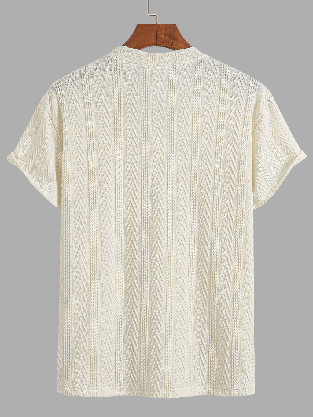 Casual Summer Knit T-Shirt