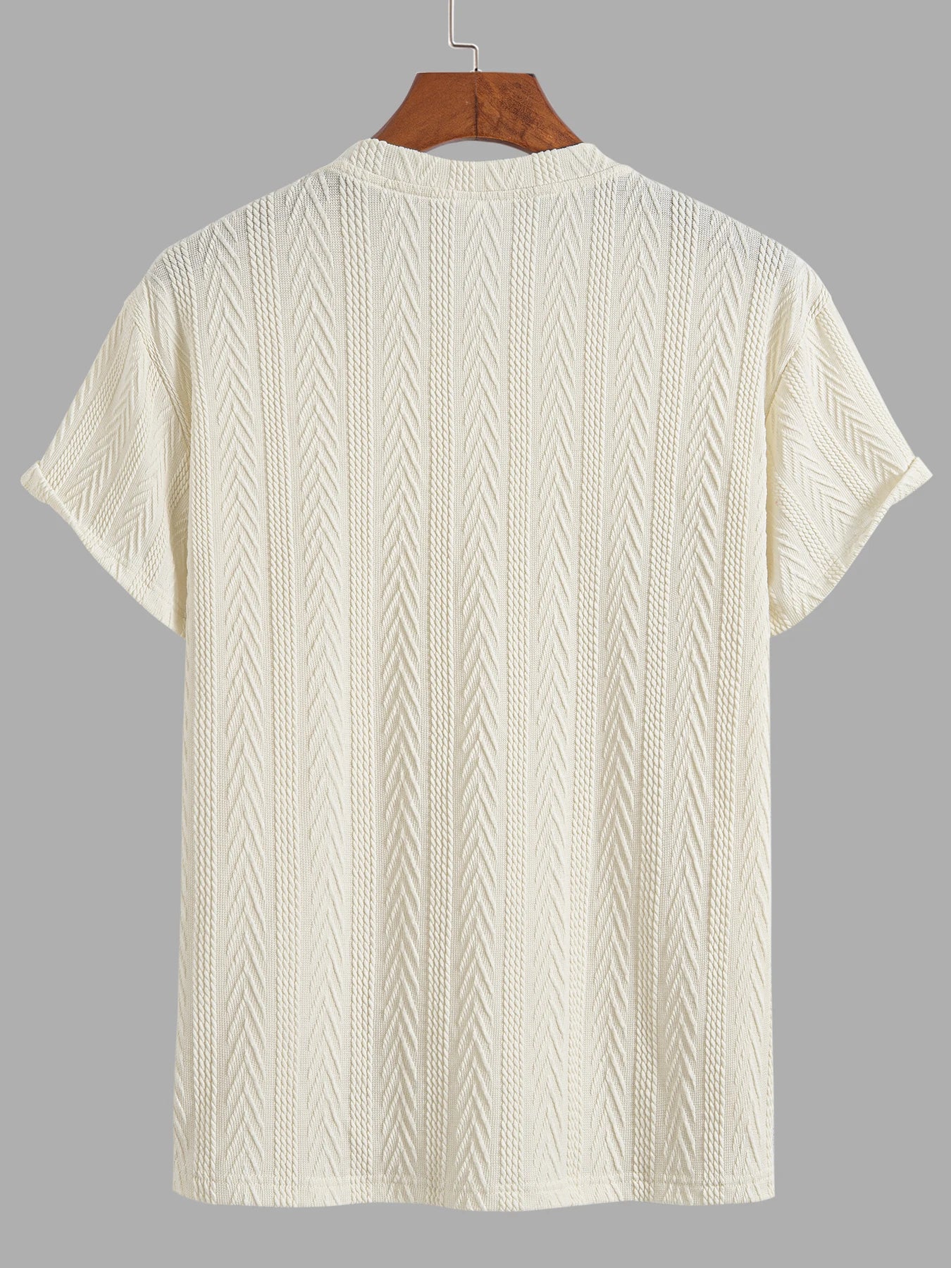 Casual Summer Knit T-Shirt