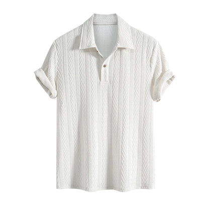 Men's Casual Polo Neck T-Shirt