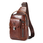 Genuine Leather Men's Shoulder Bag