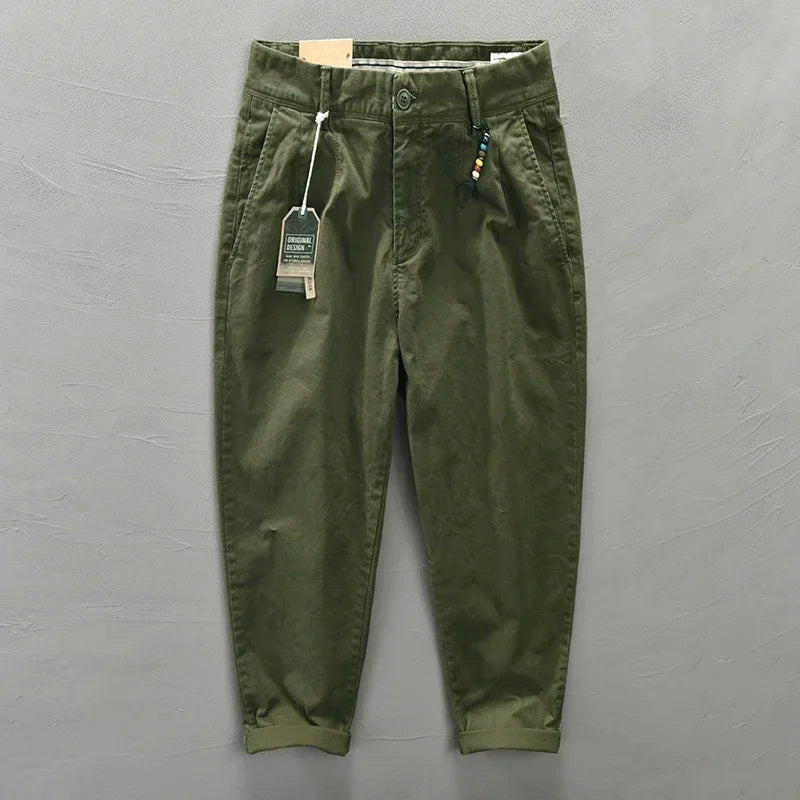 Men's Pure Cotton Cargo Pants