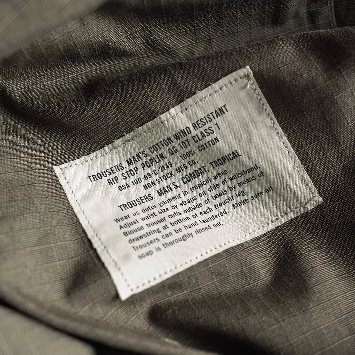 Non Stock Ripstop Cargo Pants Military Style Men Tropical Combat Trousers TCU BDU