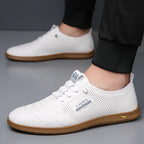 Breathable Men's Shoes, Fashion Leather Non-Slip,