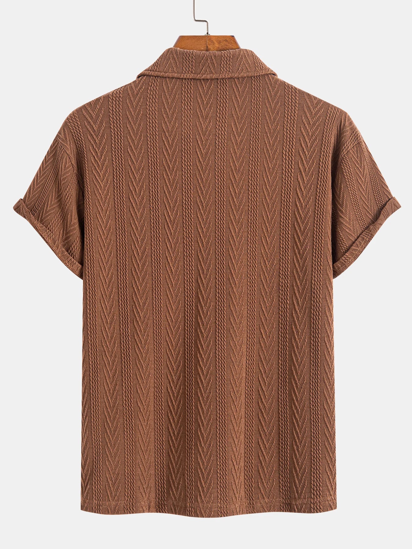 Men's Casual Polo Neck T-Shirt