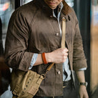 Maden Vintage High Collar Waterproof Jacket