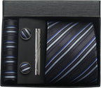 Men's Silk Plaid Tie Set
