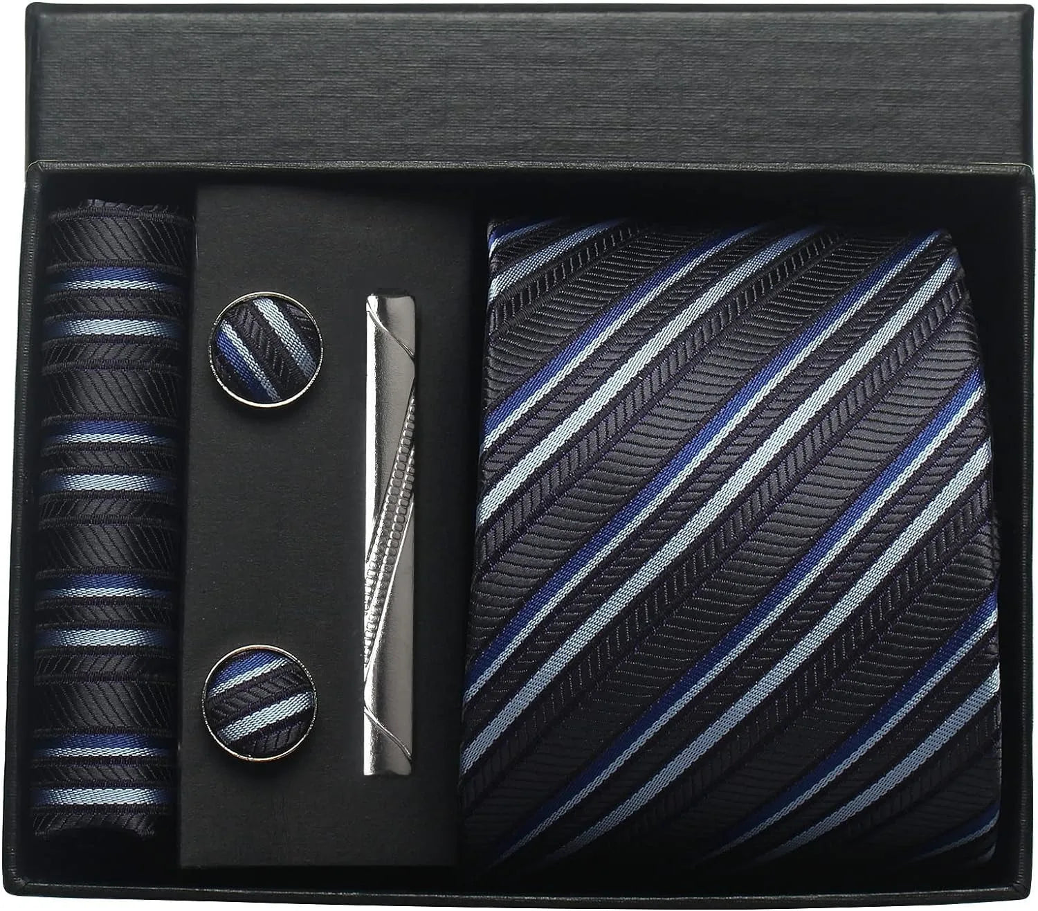 Men's Silk Plaid Tie Set