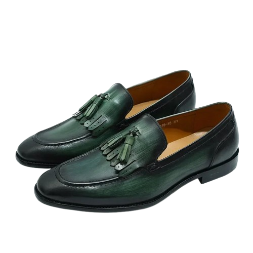 Men's Genuine Leather Tassel Loafers