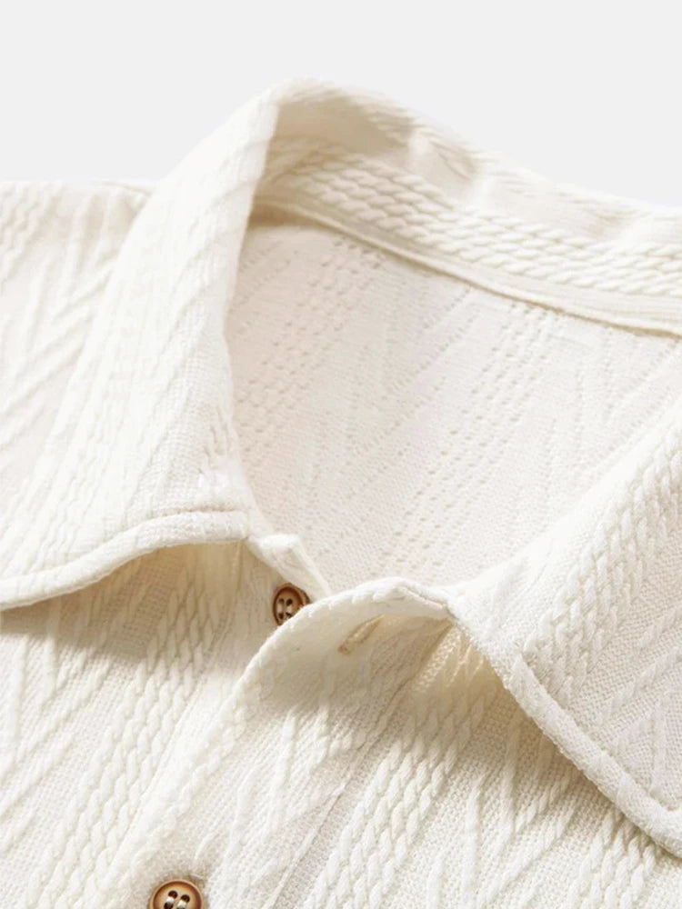 Men's Casual Polo Neck T-Shirt