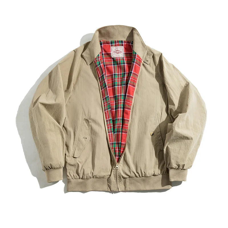 Maden Men's American Vintage Jackets Coat Men Retro Work Jackets Casual Pullovers Male Jacket Tops 2023 Autumn
