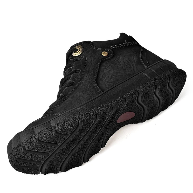 Men's Warm Winter Short Boots