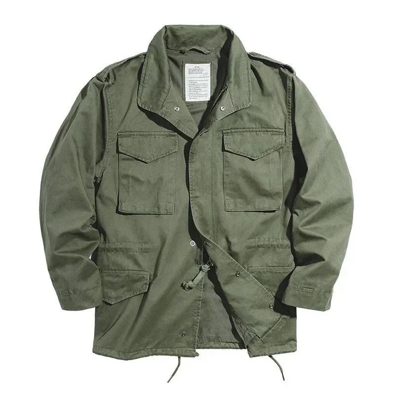 Vintage Jacket with Collar and Pockets